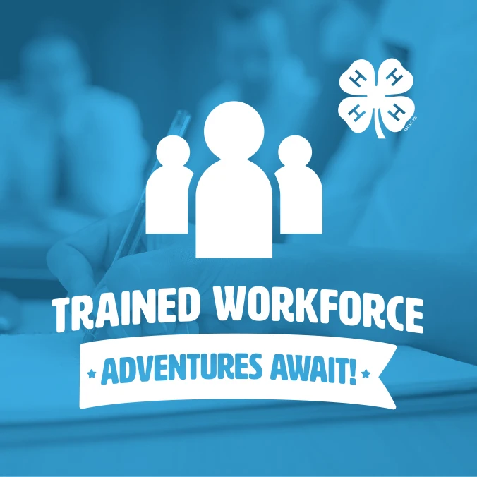 Trained workforce adventures await.