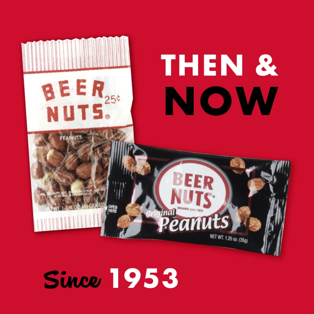 Beer Nuts since 1953.