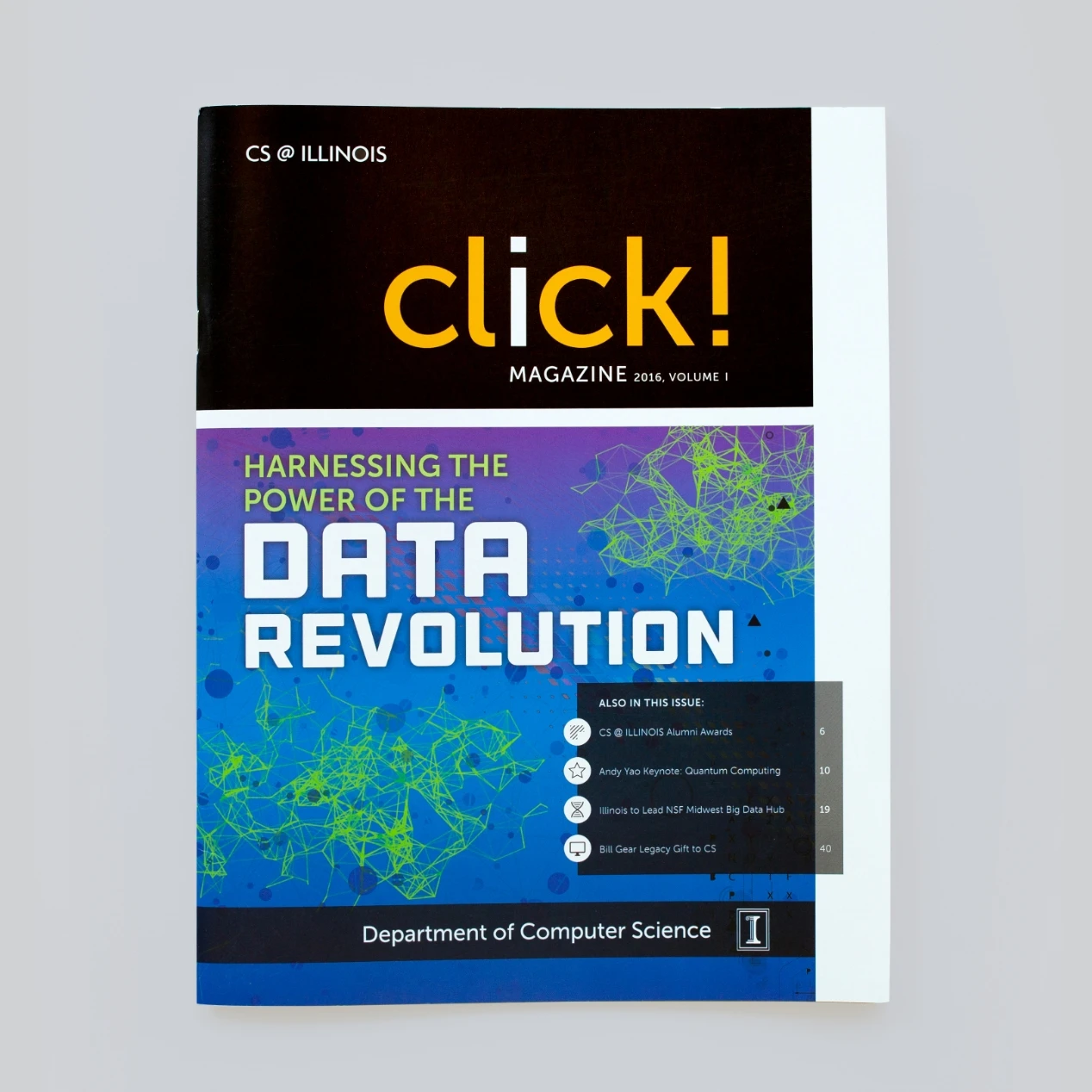 Click - harnessing the power of data revolution.